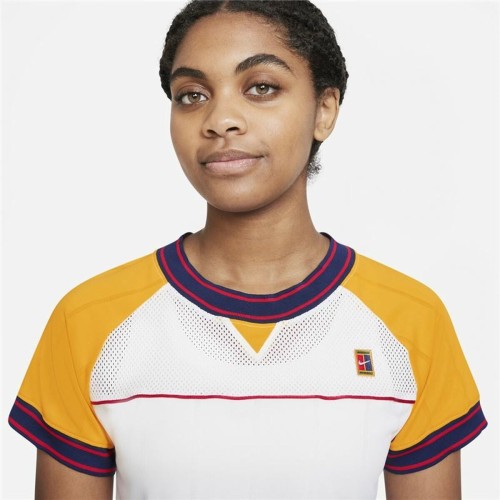 Nike 白色女式短袖 T 恤（Court Dri-Fit Slam