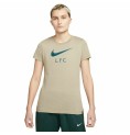 T-shirt med kortärm Dam Nike Liverpool FC Brun