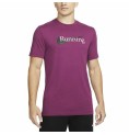 Nike 紫色男士 Dri-Fit 短袖 T 恤