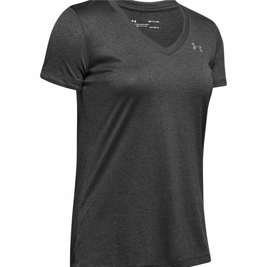 Under Armour 灰色女式 Tech SSV 短袖 T 恤