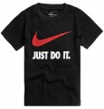 Barn T-shirt med kortärm Nike Swoosh