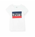Levi's E4900 白色儿童短袖 T 恤