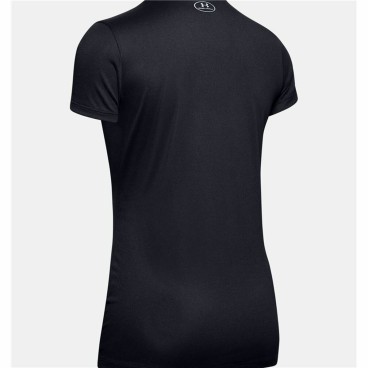 T-shirt med kortärm Dam Under Armour Tech SSV Solid Svart