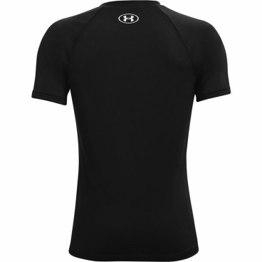 Barn T-shirt med kortärm Under Armour Tech Big Logo Svart