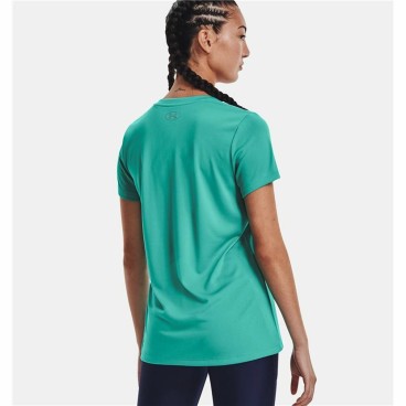 T-shirt med kortärm Dam Under Armour Tech SSV Solid Aquamarine