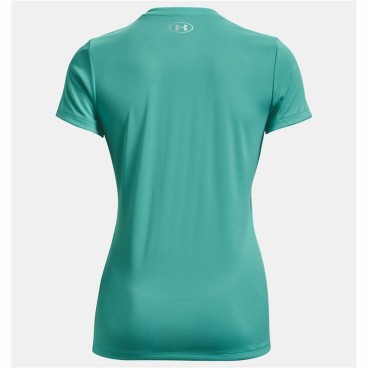 T-shirt med kortärm Dam Under Armour Tech SSV Solid Aquamarine