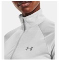 Under Armour 女式科技 1/2 拉链扭结长袖 T 恤