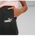 Nederdel träningsoverall för vuxna Puma ESS+ Embroidery High-Waist Kvinna Svart