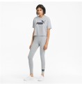 Sport-leggings, Dam Puma Essentials Logo Ljusgrå