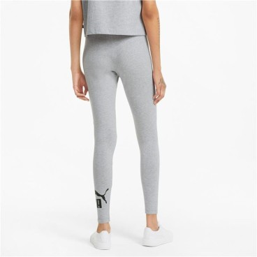 Sport-leggings, Dam Puma Essentials Logo Ljusgrå