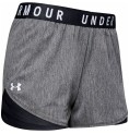 Sportshorts för kvinnor Under Armour Play Up 3.0 Twist Mörkgrå Svart