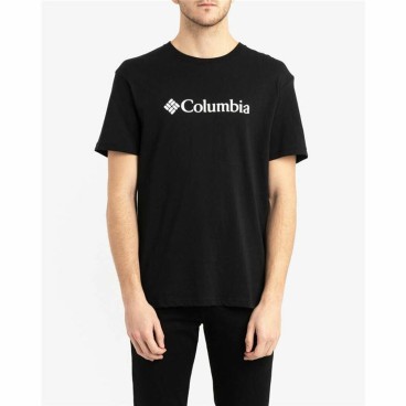 T-shirt med kortärm Herr Columbia Svart