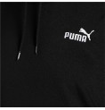 Tröja med huva Dam Puma Essentials+ Embroidery Svart