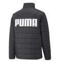 Puma Essentials+ 黑色加绒男士运动夹克