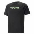 T-shirt med kortärm Herr Puma Ultrabreathe Triblend Svart