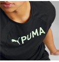 T-shirt med kortärm Herr Puma Ultrabreathe Triblend Svart