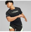 Puma Ultrabreathe 三色混纺男士短袖T恤（黑色