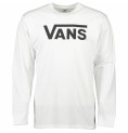 T-shirt med lång ärm Herr Vans Classic Vit