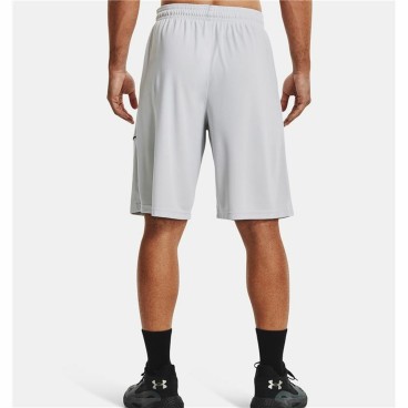 Sportshorts för män Under Armour Perimeter 28 cm Vit