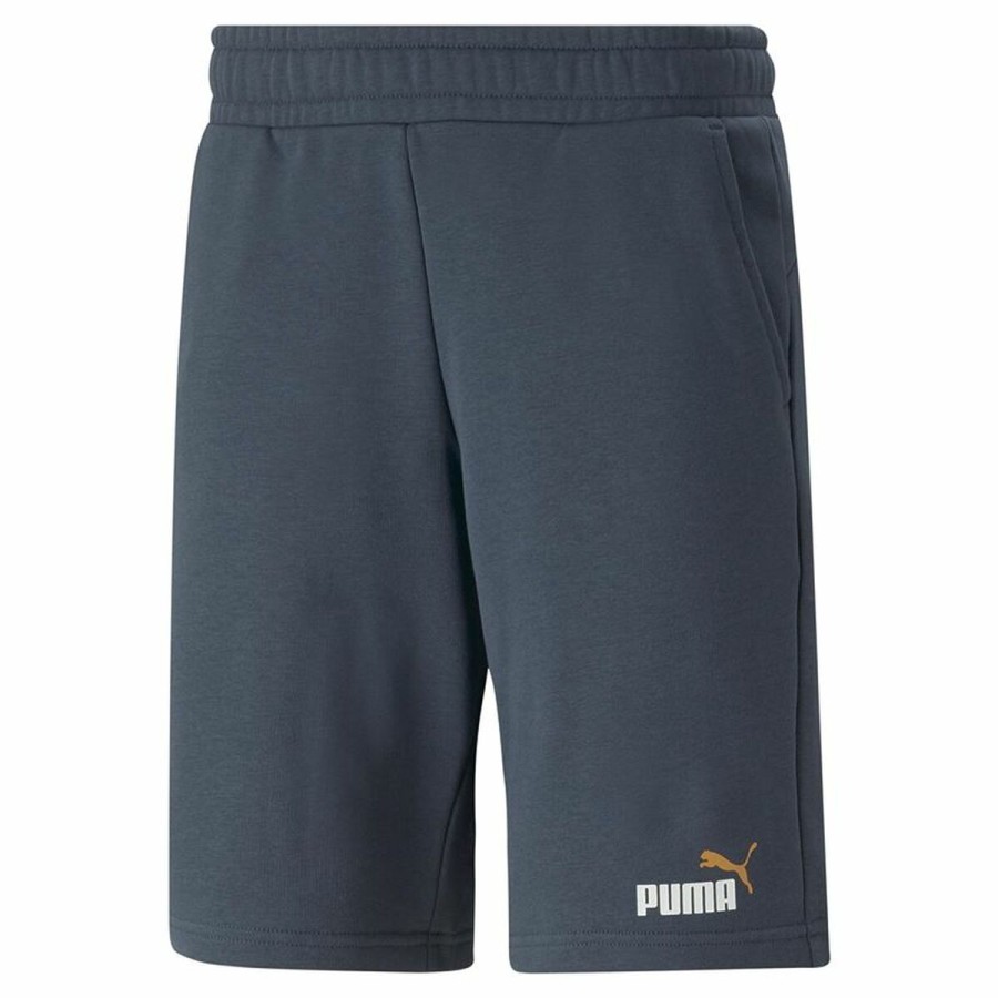 Puma Puma 深灰色男士运动短裤 Essentials+ 2 Cols