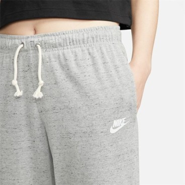 Långa träningsbyxor Nike Sportswear Gym Vintage Grå Kvinna