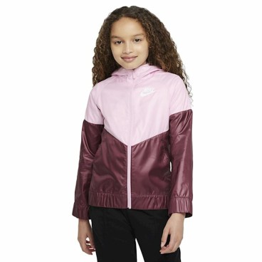 Sportjacka, Barn Nike Sportswear Windrunner Rosa