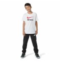 Barn T-shirt med kortärm Nike Sportswear Vit