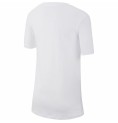 Barn T-shirt med kortärm Nike Sportswear Vit