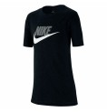 Barn T-shirt med kortärm Nike Sportswear Svart