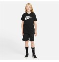 Barn T-shirt med kortärm Nike Sportswear Svart