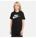 Barn T-shirt med kortärm Nike Sportswear Svart