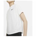 Barn T-shirt med kortärm Nike Court Dri-FIT Victory Vit