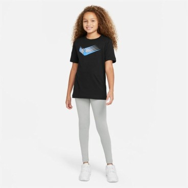 Barn T-shirt med kortärm Nike Sportswear Svart