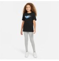 Barn T-shirt med kortärm Nike Sportswear Svart