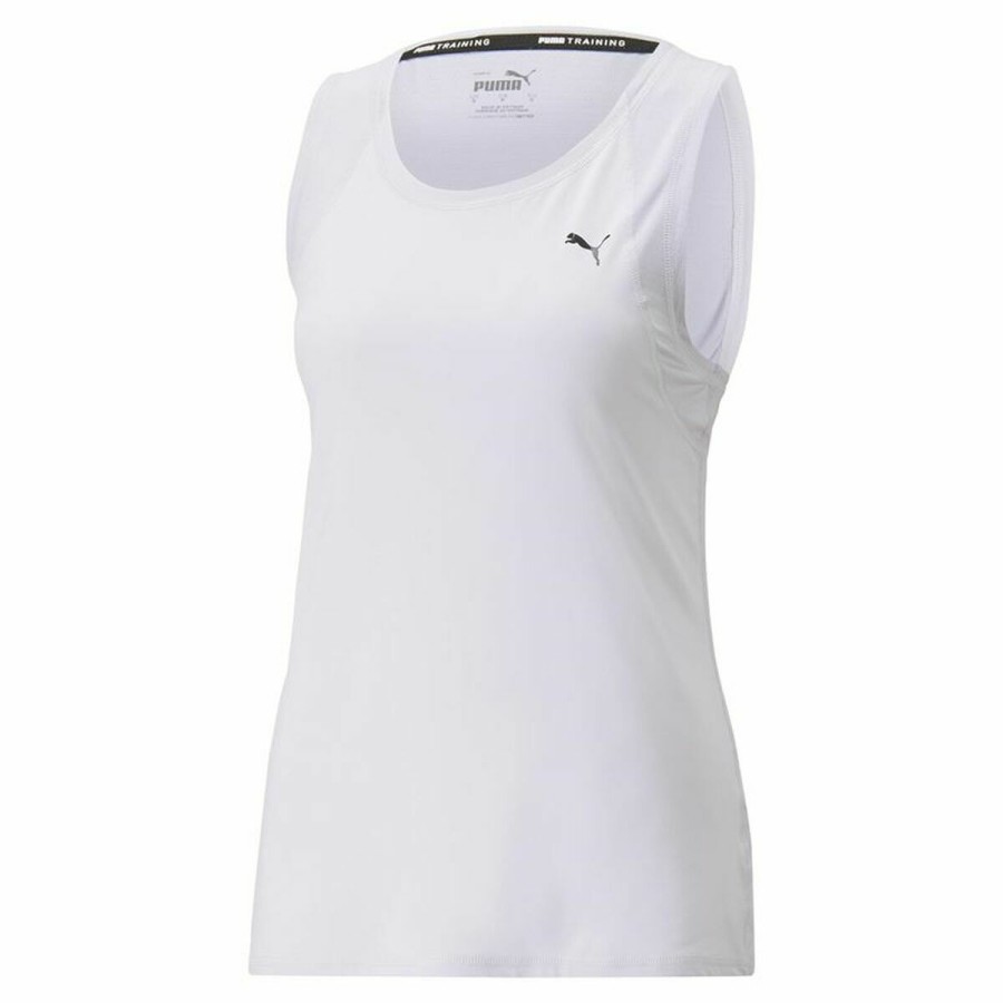 T-shirt med kortärm Dam Puma Favorite Tank Vit