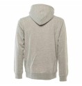 Tröja med huva Herr Champion Hooded Full Zip Grå