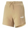 Sportshorts för kvinnor Puma Essentials 5" High Waist Beige