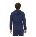 Tröja med huva och blixtlås Puma Evostripe Full-Zip Marinblå