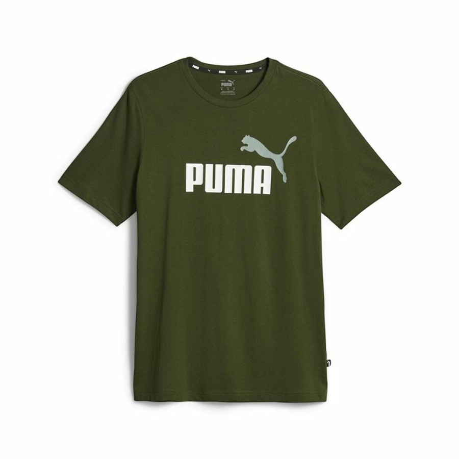 Puma Ess+ 2 Col Logo L 男士短袖T恤