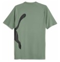 T-shirt med kortärm Herr Puma 523863 44 Grön (M)