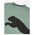 T-shirt med kortärm Herr Puma 523863 44 Grön (M)