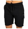 Sportshorts för män Ellesse Michael Fleece Svart