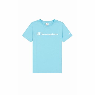 T-shirt med kortärm Dam Champion Crewneck 