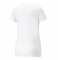 T-shirt med kortärm Dam Puma Ess+ Nova Shine Vit