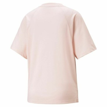 T-shirt med kortärm Dam Puma Modernoversi Rosa