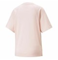 T-shirt med kortärm Dam Puma Modernoversi Rosa