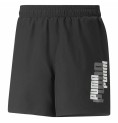 Sportshorts för män Puma Essentials+ Logo Power Svart