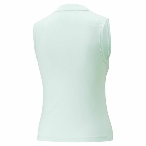 Ärmlös sporttröja Dam Puma Slim Logo Tank Aquamarine