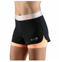 Sportshorts för kvinnor Endless Tech Iconic Orange Svart