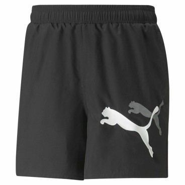 Sportshorts för män Puma Ess+ Logo Power Cat For All Time Svart